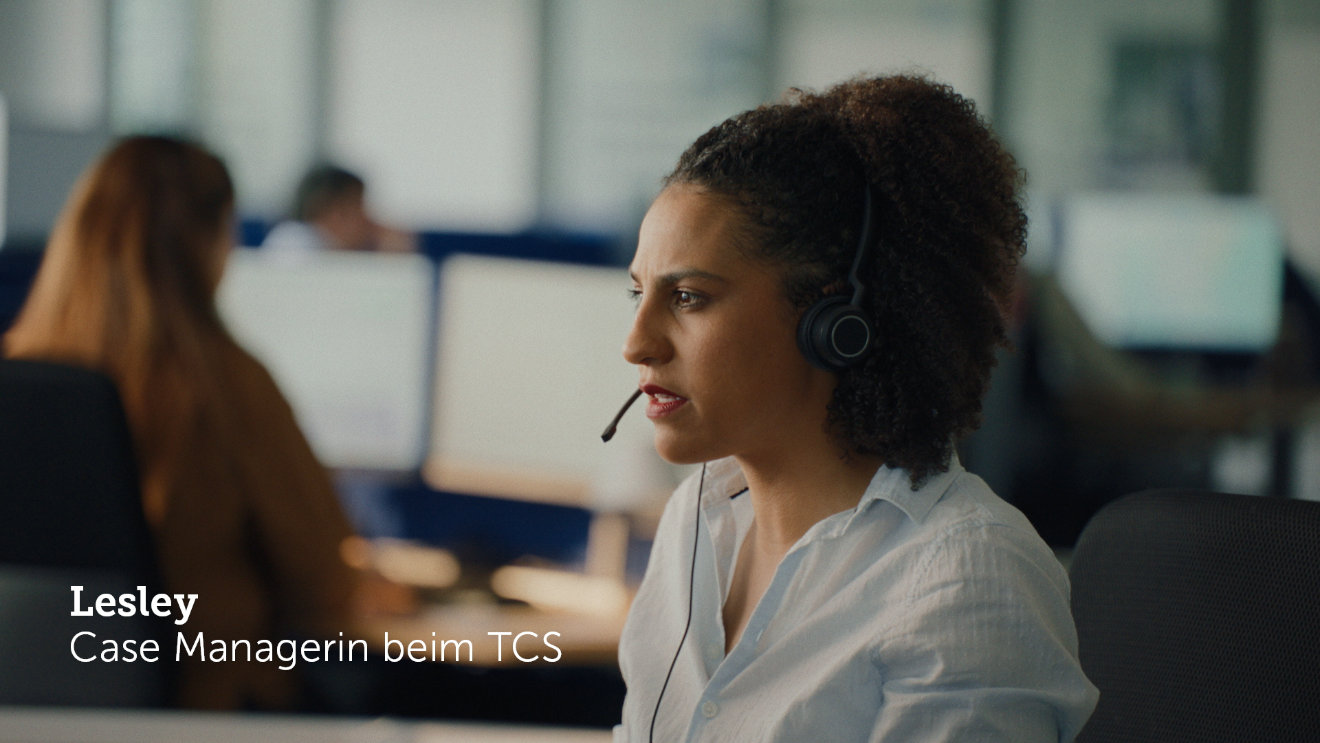 TCS Case Managerin Lesley